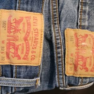 Mens Levi's 502 & 541